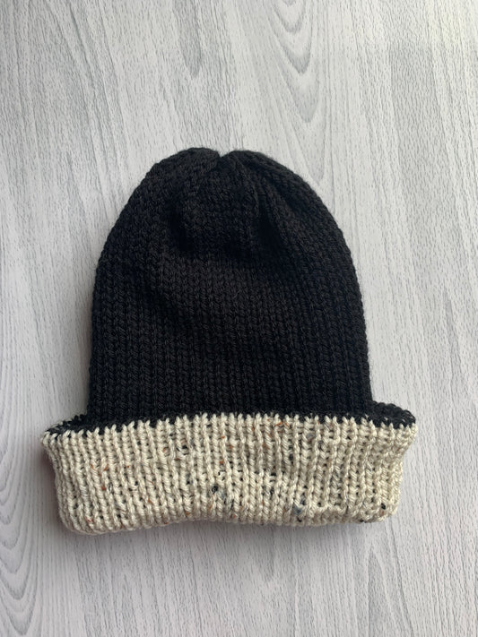 Reversible Knitted Beanie