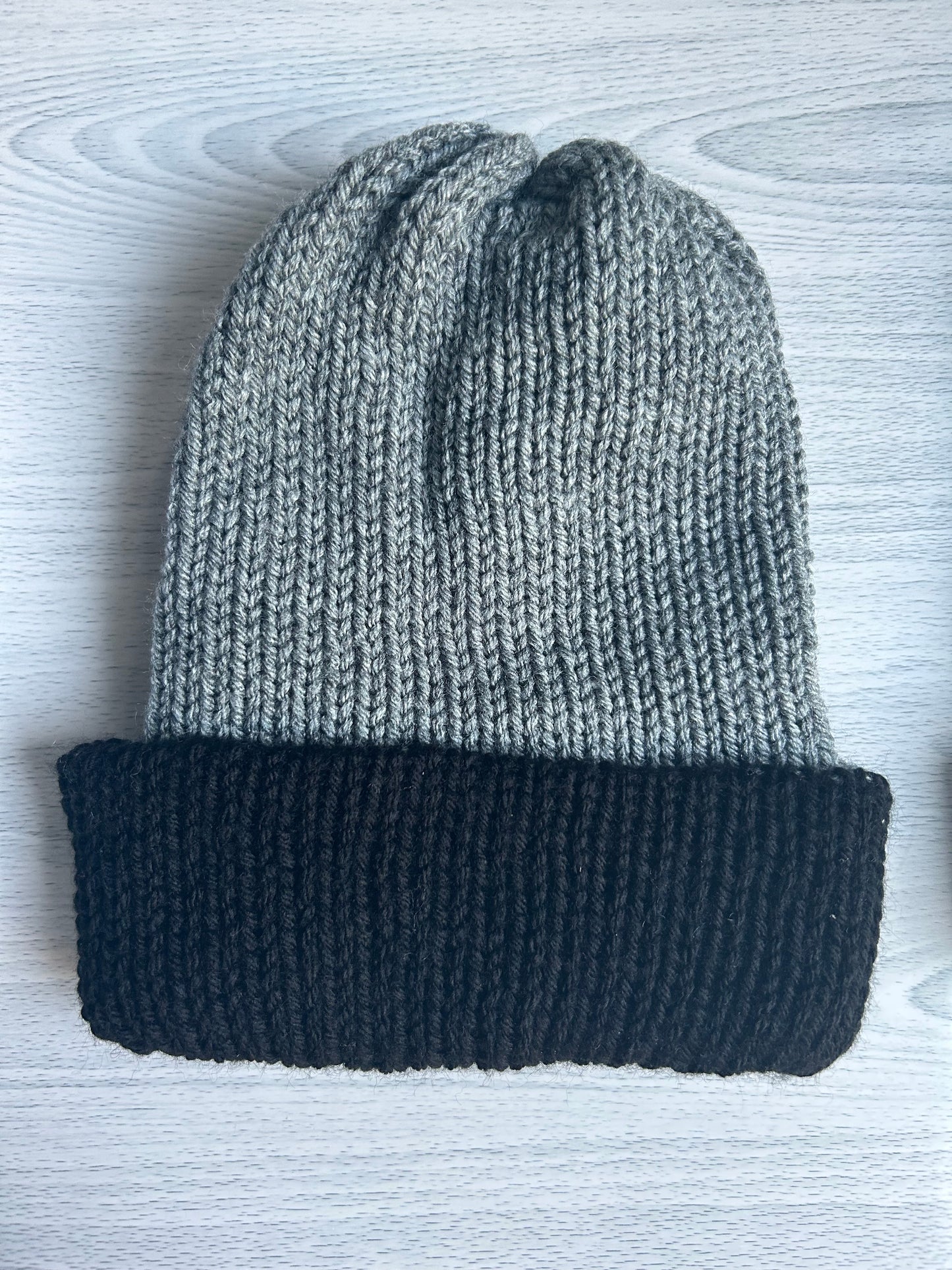 Reversible Knitted Beanie