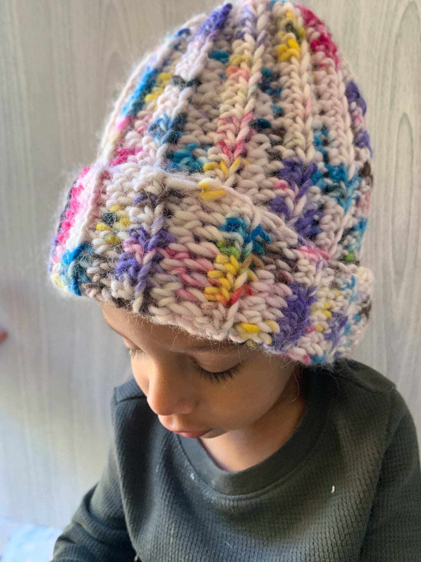 Kids Crochet Beanie