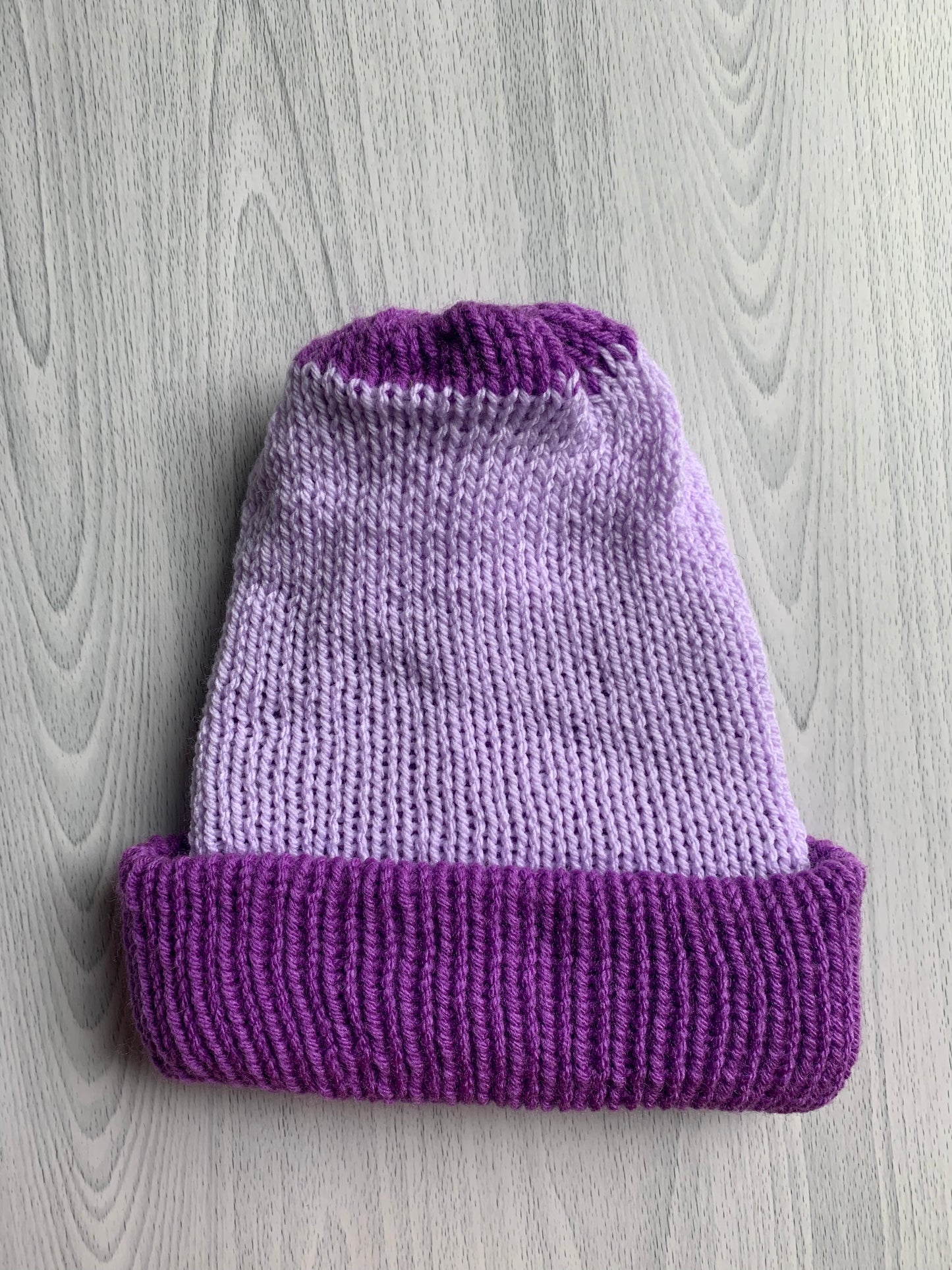 Reversible Knitted Beanie